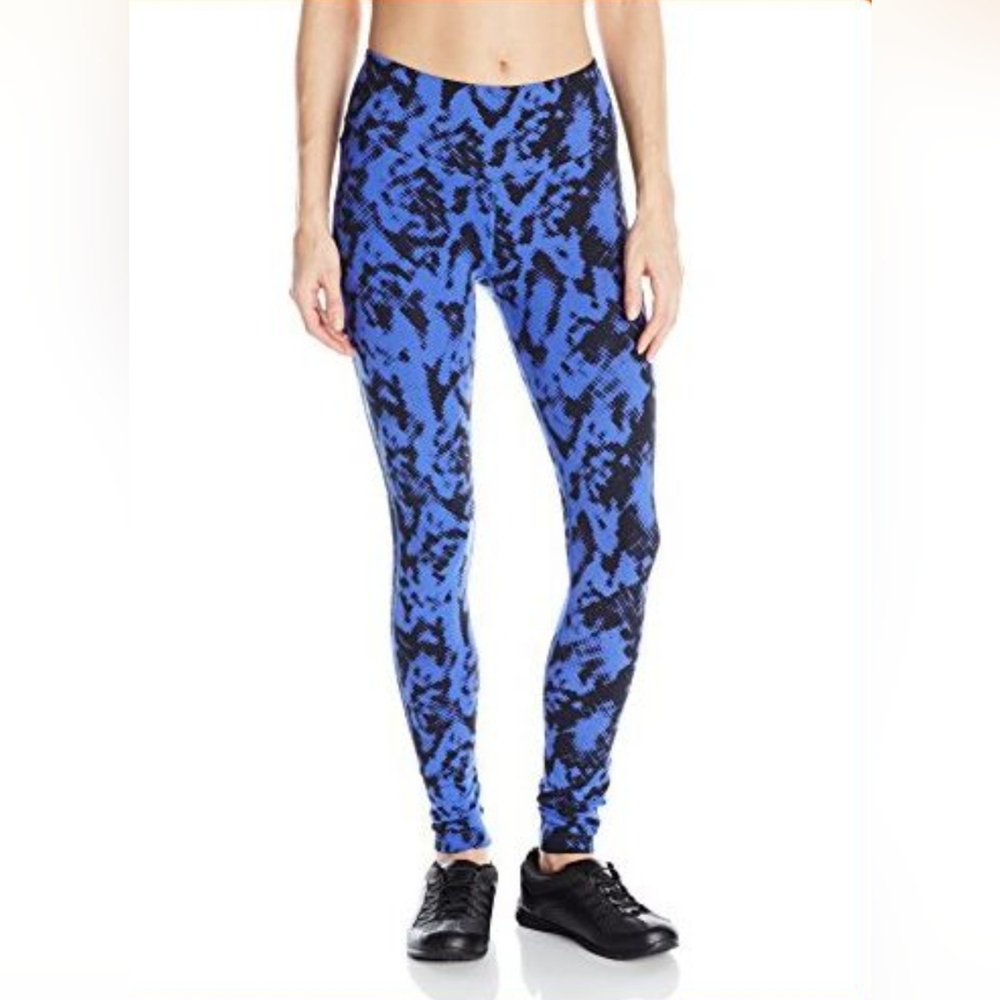Blue Zobha Peyton Snake Leggings
